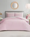Juicy Couture Velour 2-pc. Comforter Set, Twin/twin Xl In Pink Marshmallow