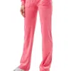 JUICY COUTURE VELOUR DEL RAY TRACK PANTS