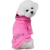Juicy Couture Velour Dog Tracksuit In Hot Pink