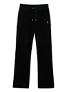 Juicy Couture Jogginghose Aus Velours In Black