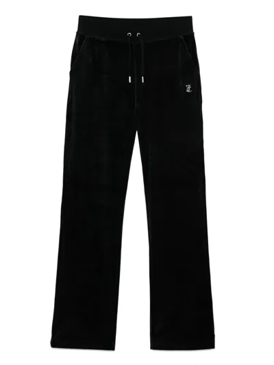 Juicy Couture Jogginghose Aus Velours In Black