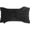 Juicy Couture Velvet Bow Accent Pillow In Black