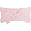 Juicy Couture Velvet Bow Accent Pillow