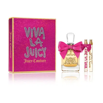 Juicy Couture Viva La Juicy 3 Piece Holiday Gift Set In Multi