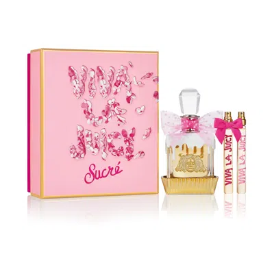 Juicy Couture Viva La Juicy Sucré 3 Piece Floral Gift Set In Multi