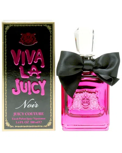 Juicy Couture Viva La Juicy Women's 3.4oz Noir Eau De Parfum Spray In Transparent