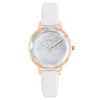 Juicy Couture Rose Gold Women Watch In White