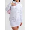 Juicy Couture White Polyester Sweatshirt In White