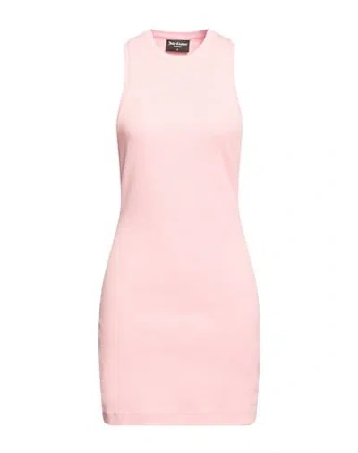 Juicy Couture Woman Mini Dress Pink Size Xl Organic Cotton, Elastane