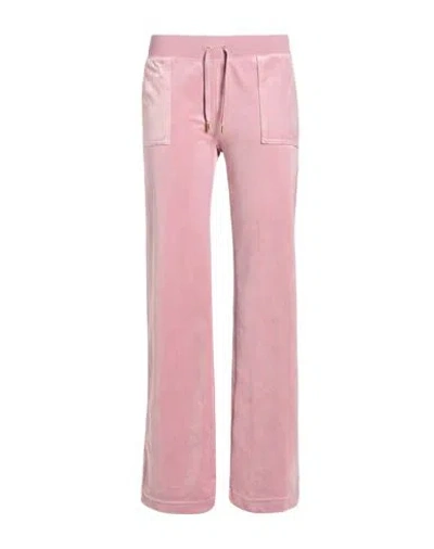 Juicy Couture Woman Pants Antique Rose Size Xs Polyester, Elastane In Pink