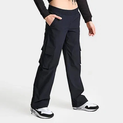 Juicy Couture Women's Bling Woven Cargo Pants In Liquorice