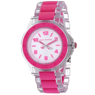 Juicy Couture Hrh 38mm Watch In Pink