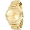 Juicy Couture Women's Jetsetter Gold Tone Dial Watch In Gold