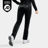 Juicy Couture Women's Og Big Bling Velour Track Pants In Black