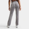 Juicy Couture Del Ray Velour Track Pant In Grey