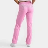 Juicy Couture Women's Og Big Bling Velour Track Pants In Multi