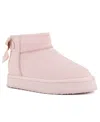 Juicy Couture Women's Olden Mini Platform Cold Weather Booties In Blush