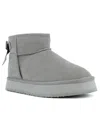 Juicy Couture Olden Womens Round Toe Booties Winter & Snow Boots In Grey