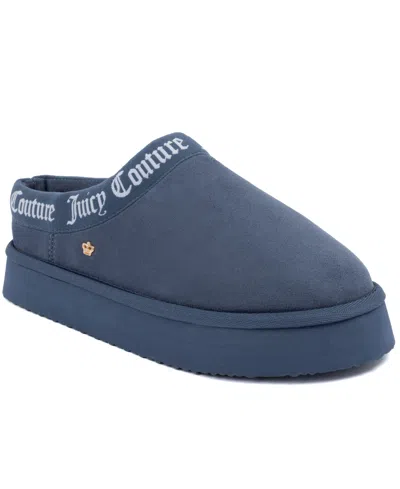 Juicy Couture Women's Oney Closed Toe Slippers In Blue