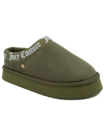 Juicy Couture Women's Oney Closed Toe Slippers In Green