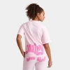 Juicy Couture Women's Wave Oversized T-shirt In Fanciful/soft Glow