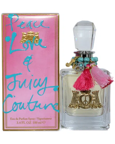 Juicy Couture Women's Peace, Love & Juicy 3.4oz Eau De Parfum Spray