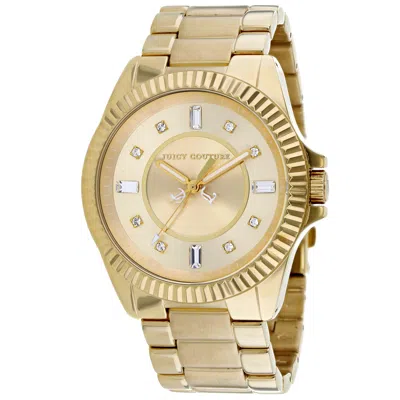 Juicy Couture Stainless Steel Stella 36mm Watch In Gold