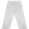 JUICY COUTURE WOMEN'S WHITE VELOUR ZIP JOGGER PANTS XS