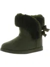 JUICY COUTURE WOMENS FAUX FUR ANKLE BOOTS