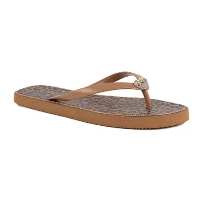Juicy Couture Womens Flip-flops In Multi
