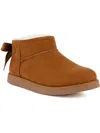 Juicy Couture Women's Olden Mini Platform Cold Weather Booties In Brown