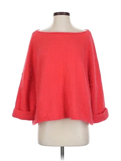 Pre-owned Juicy Couture Wool Pullover Sweater In Red