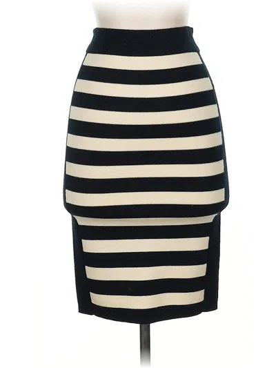 Pre-owned Juicy Couture Wool Skirt In Ivory