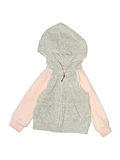 Pre-owned Juicy Couture Babies' Zip Up Hoodie In Gray