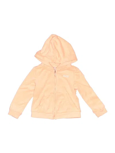 Pre-owned Juicy Couture Kids' Zip Up Hoodie In Orange