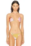 Juillet Elsa Bikini Top In Multi