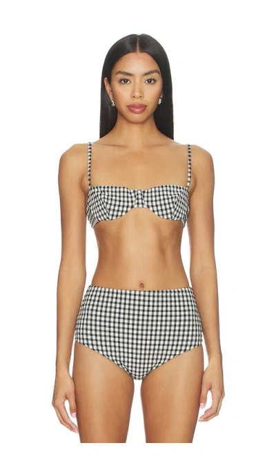 Juillet Ingrid Top In Gray