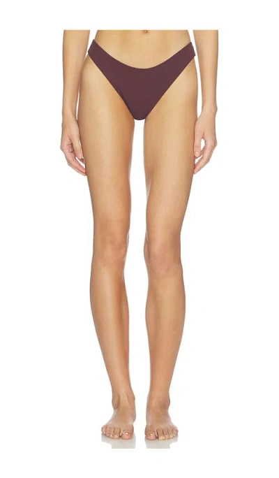 Juillet Lea Bikini Bottom In Brown