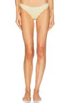 Juillet Lea Bikini Bottom In Gold