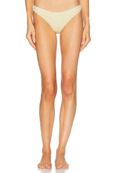 Juillet Lea Bikini Bottom In Gold
