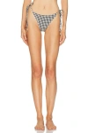 Juillet Nat Bikini Bottom In Black