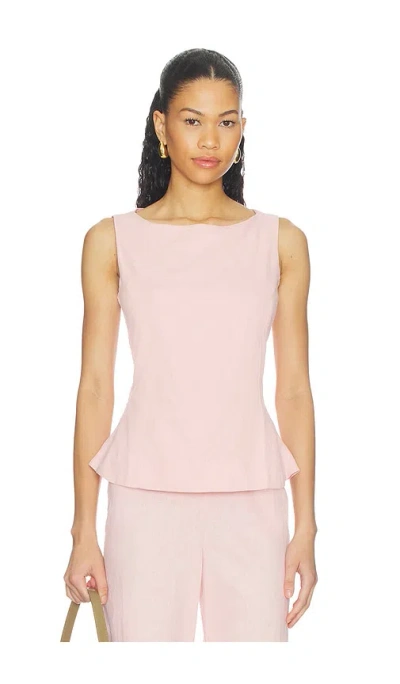 Juillet Ruby Tank Top In Pink