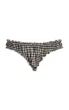 Juillet Swimwear Chloe Bikini Bottoms In Black,white