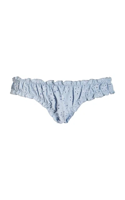 Juillet Swimwear Chloe Bottom In Blue