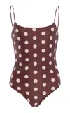 Juillet Swimwear Imey One-piece Swimsuit In Brown