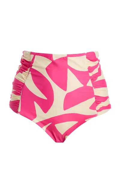 Juillet Swimwear Luisa Bikini Bottom In Pink