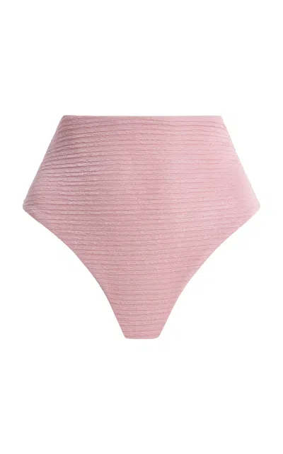 Juillet Swimwear Vera Bikini Bottom In Pink