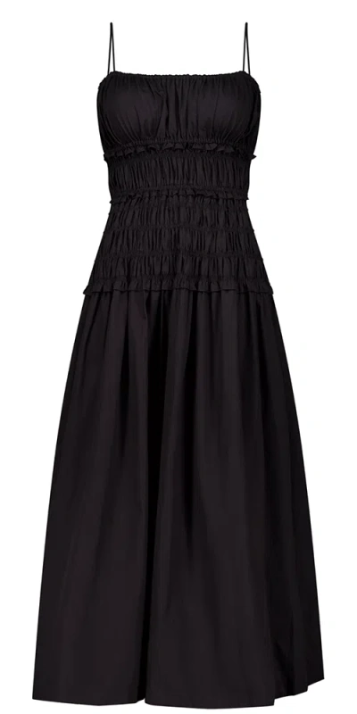 Juillet The Amelia Dress Black