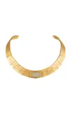 Juju Vera Athena Gold-plated Diamond Necklace