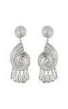 Juju Vera Eliza Earrings In Silver